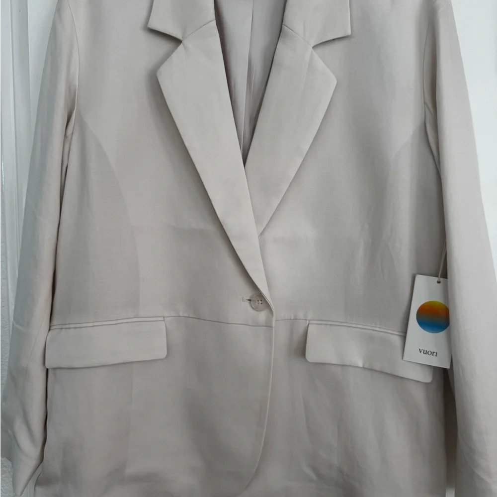 Vuori Trestle’s Twill Blazer Marshmallow - Picture 4 of 10